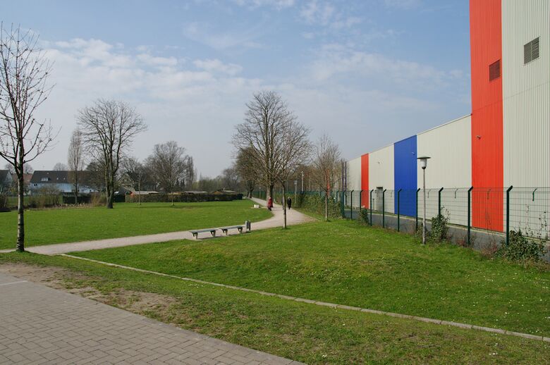 Straße-HM01 von der Augustastraße aus