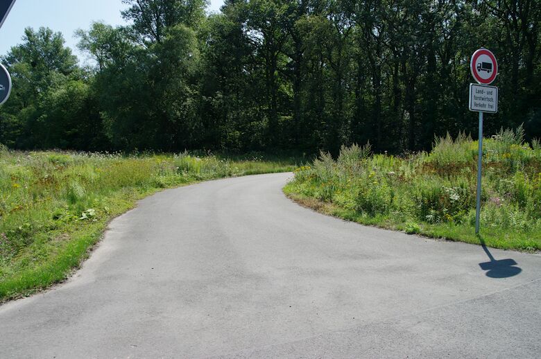 Straße-UE90 von der Frielinghauser Straße aus