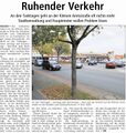 "Ruhender Verkehr", Westfälischer Anzeiger, 21. Oktober 2009