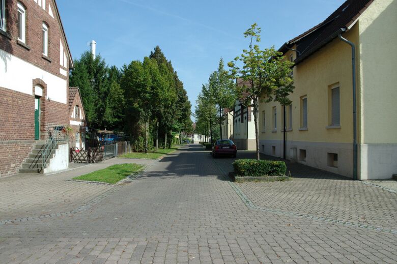 Hängebank von der Heinrichstraße aus