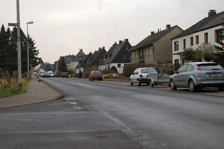 Jupiterstraße Ecke Orionstraße Richtung Daberg