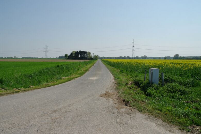 Straße-UE74 von der Rhynernstraße aus