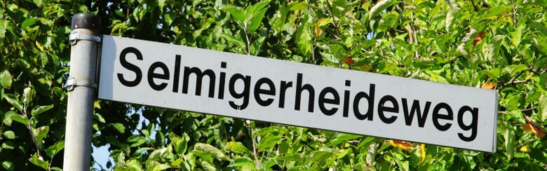 Straßenschild Selmigerheideweg