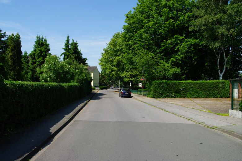 Torneweg von der Ahlener Straße aus