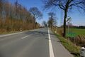 Kamener Straße an der Stadtgrenze zu Kamen Richtung Pelkum