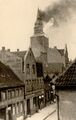 Brennende Pauluskirche am 30.09.1944