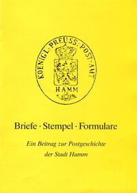 Briefe · Stempel · Formulare (Cover)