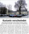 "Kastanie verschwindet", Westfälischer Anzeiger, 13. März 2010