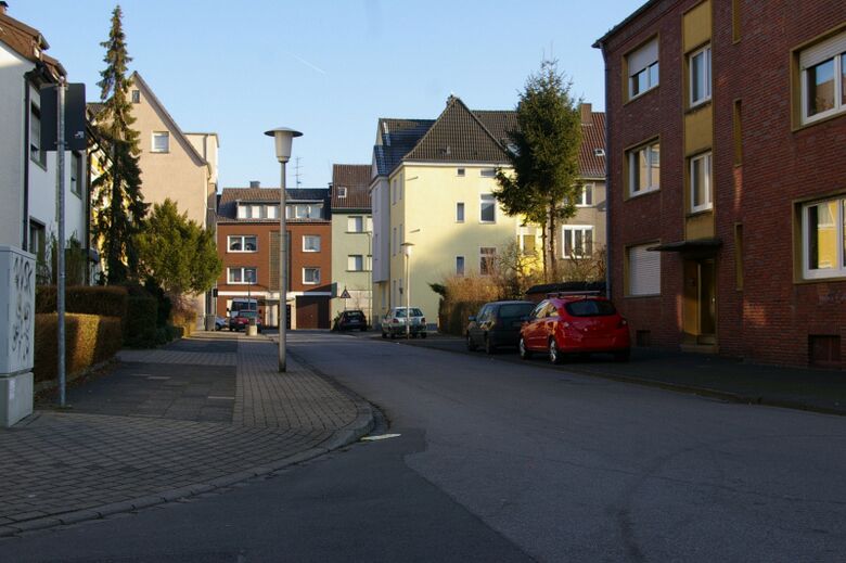 Leuthenstraße von der Forbachstraße Richtung Vorsterhauser Weg