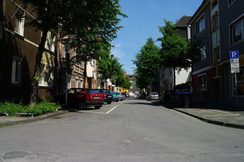 Gersonstraße Ecke Heinrich-Lübke-Straße Richtung Von-der-Marck-Straße