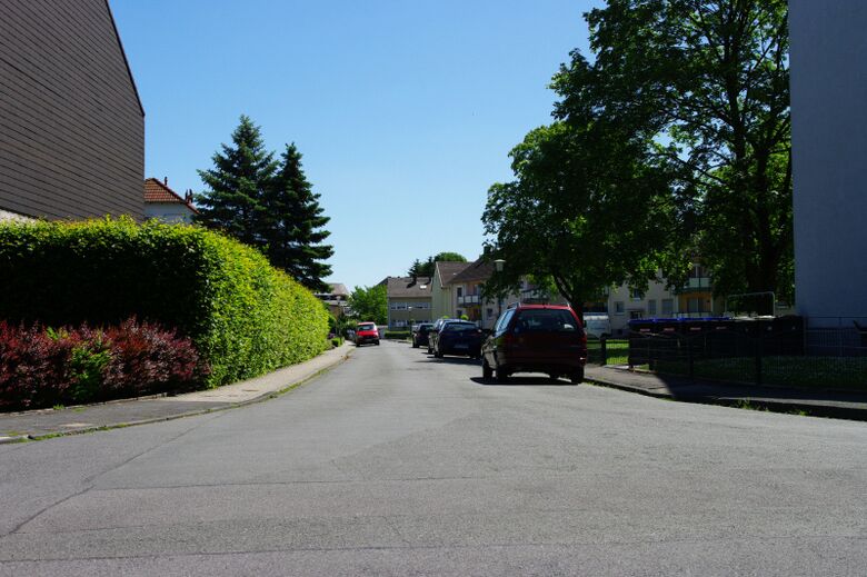 Wienholdstraße von der Wichernstraße aus