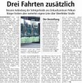 "Drei Fahrten zusätzlich", Westfälischer Anzeiger, 8. April 2010