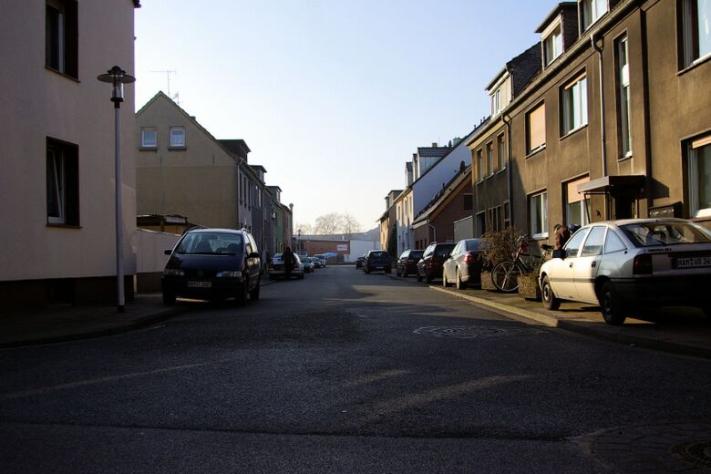 Wiethausstraße von der Hobreckerstraße aus