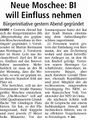 Westfälischer Anzeiger, 4. August 2011