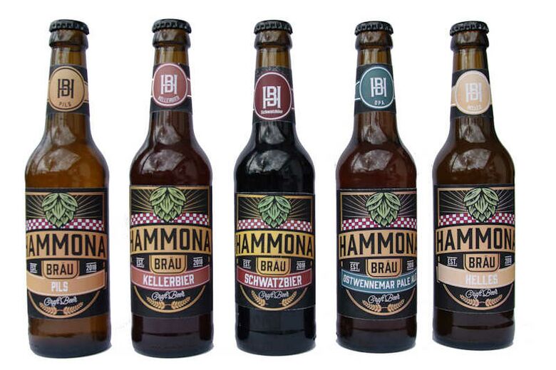 Hammona Bräu Flaschen