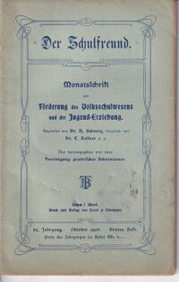 Der Schulfreund (Cover)