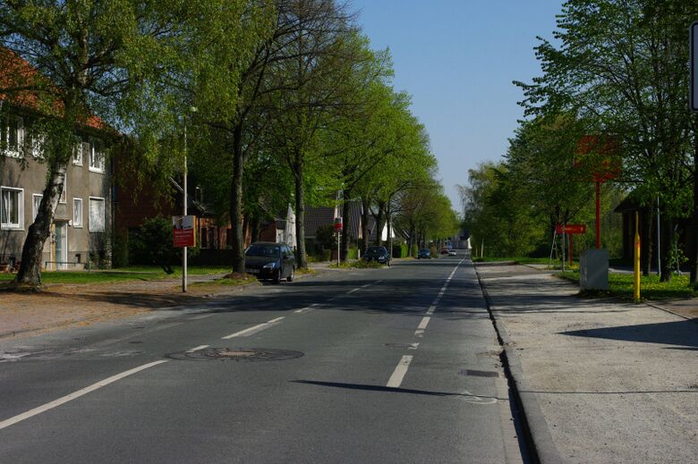 Im Landwehrwinkel vom Dasbecker Weg aus