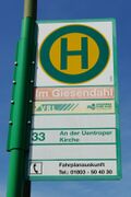 Haltestellenschild Im Giesendahl