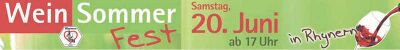 Logo Wein- und Sommerfest Rhynern 2015