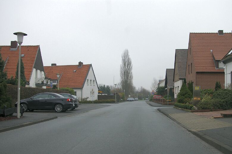 Schellingstraße vom Langewanneweg aus